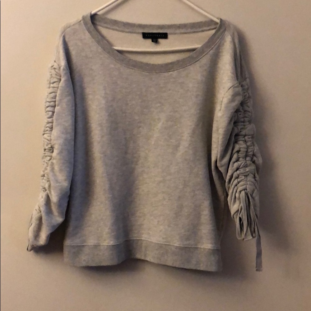 Sanctuary laced sleeve  sweatshirt